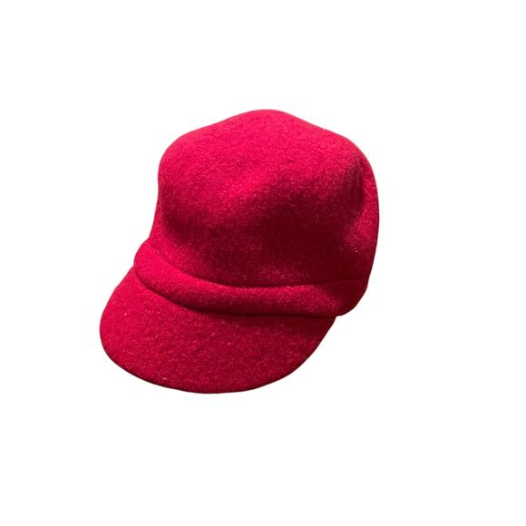 San Diego Hat Co. Red Wool Cap, One Size - Picture 1 of 8